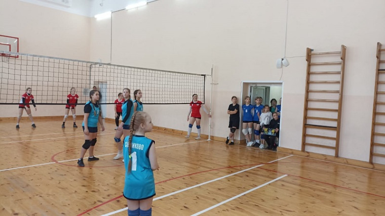 Первенство Первомайского района по волейболу среди девушек.
